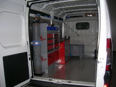 Allestimento interno per furgoni