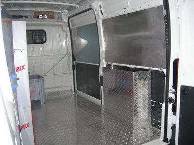 Allestimento interno per furgoni